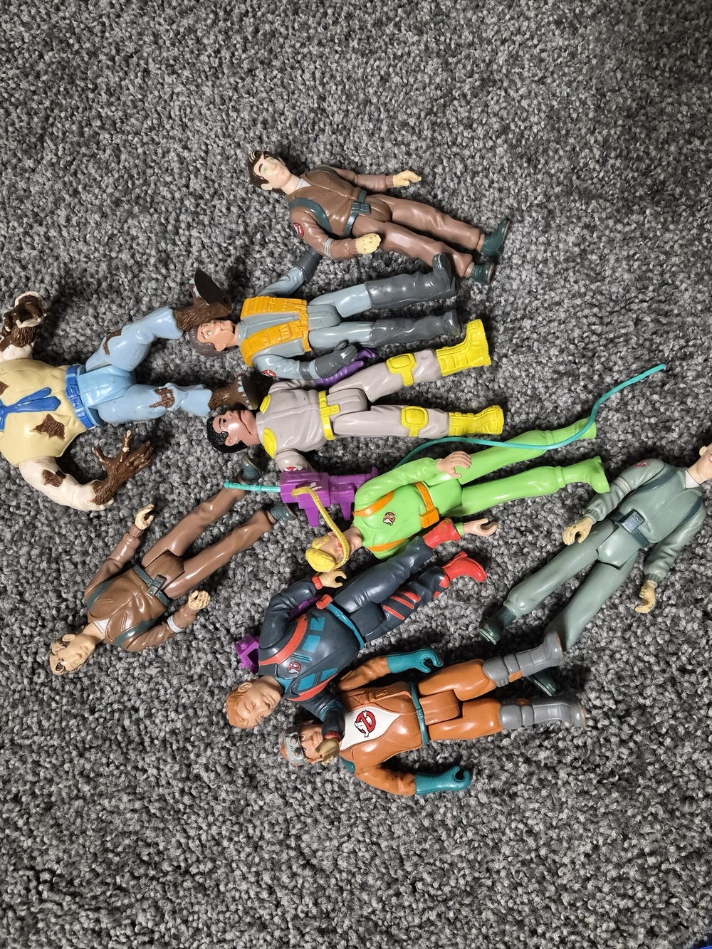 VINTAGE GHOSTBUSTERS ACTION FIGURE LOT – 10 FIGURES